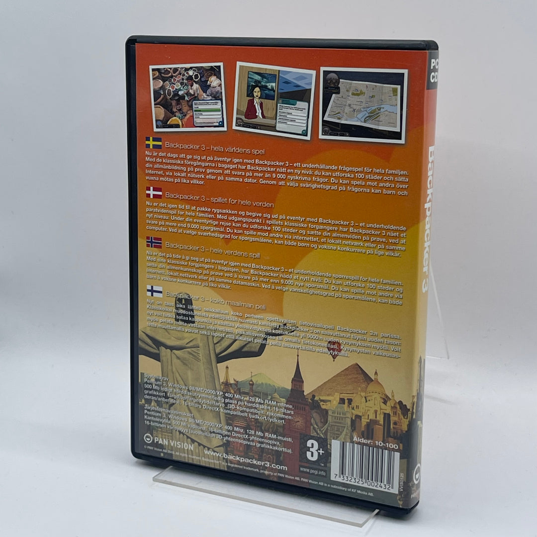 Backpacker 3 PC-spel Pan Vision begagnad