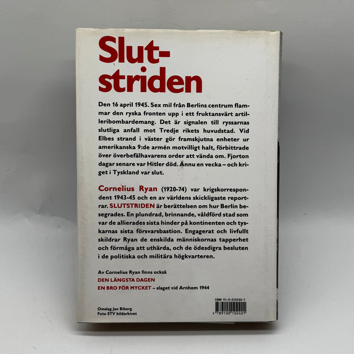 Slaget om Berlin Bonniers bok vintage