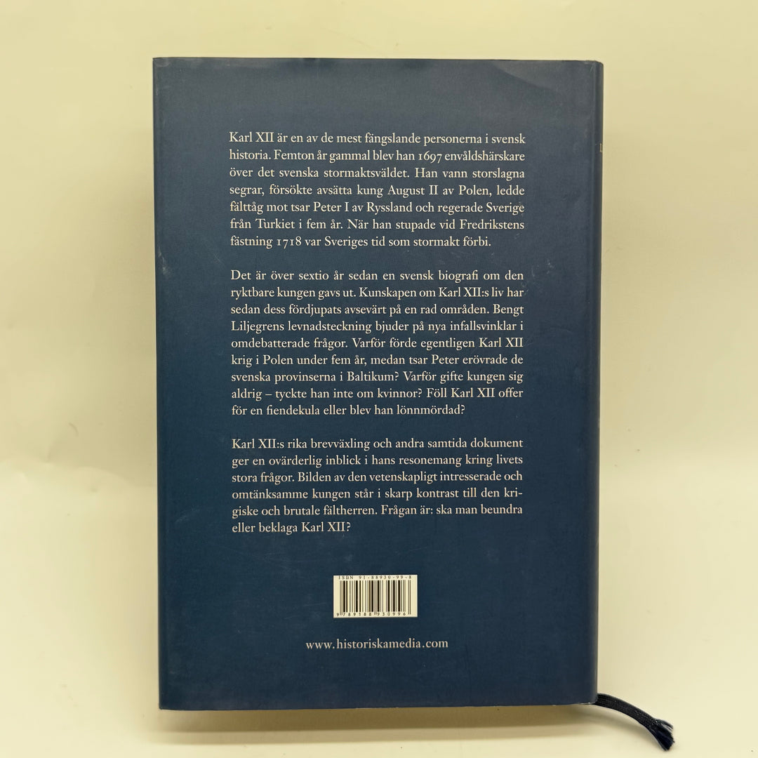 Karl XII Biografi av Bengt Liljegren
