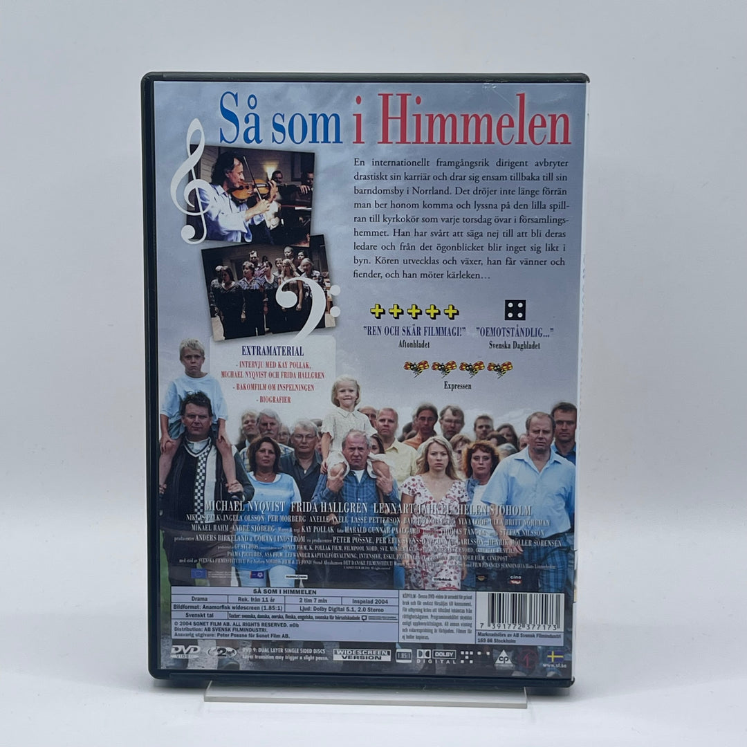 Oscar-nominerad DVD Så som i Himmelen
