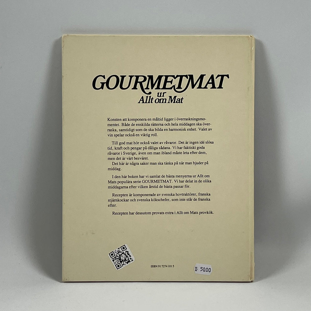 Gourmetmat ur Allt om Mat – Vintage Kokbok - Homy Secondhand Online