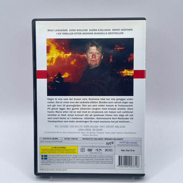 Wallander DVD Retro Mördare utan ansikte