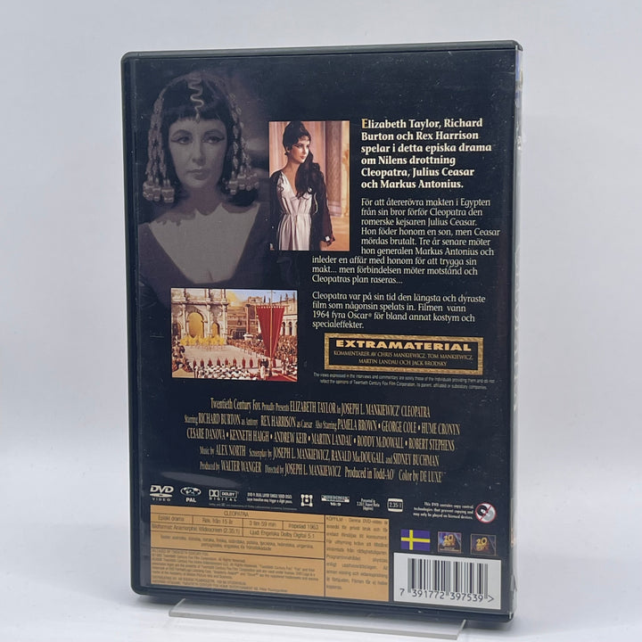 Retro DVD Cleopatra med Elizabeth Taylor