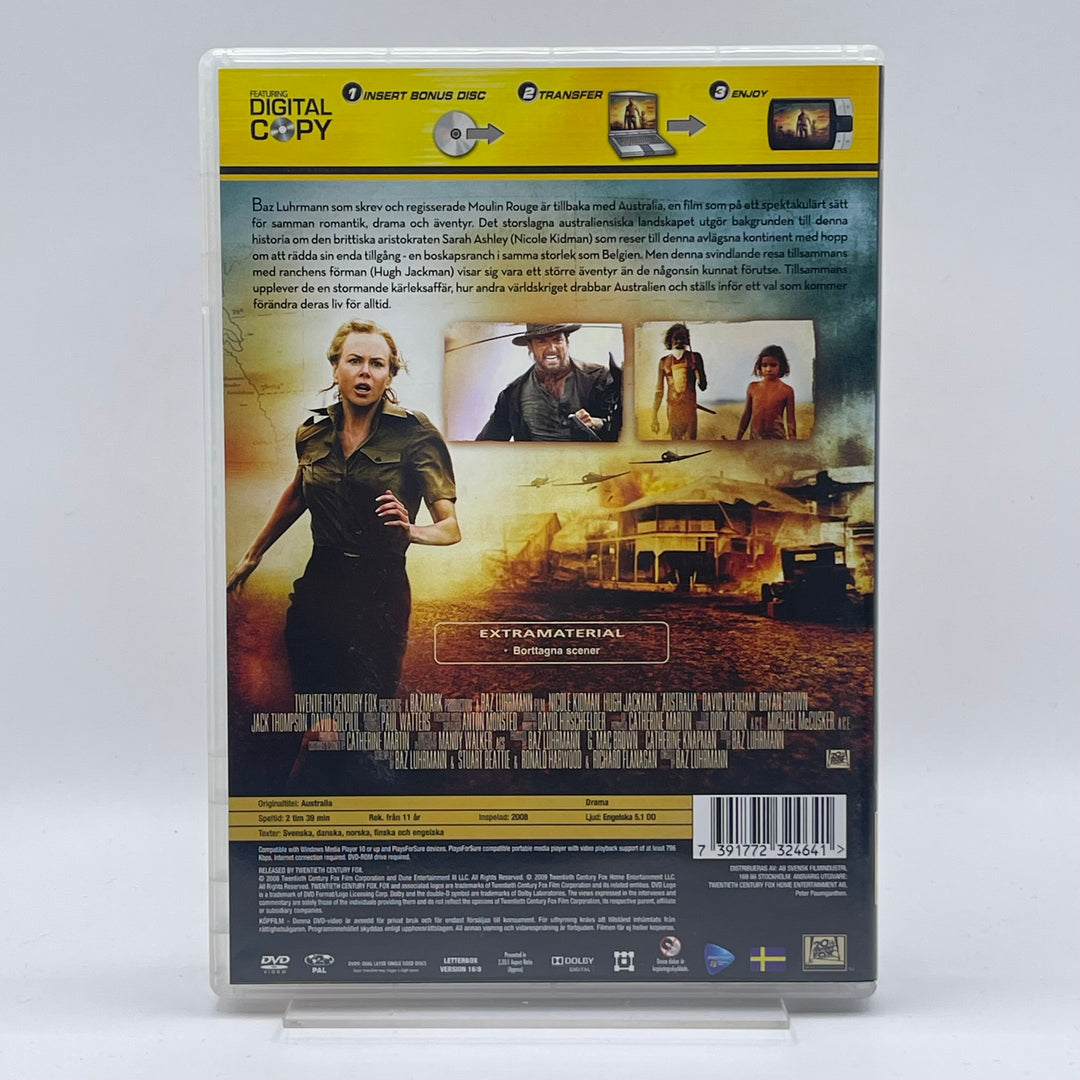 Australia DVD med Nicole Kidman 20th Century Fox