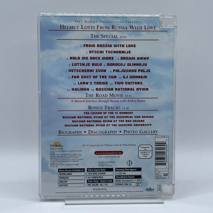 Helmut Lotti DVD From Russia With Love
