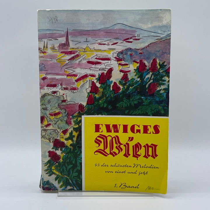 Retro bok Ewiges Wien med melodier