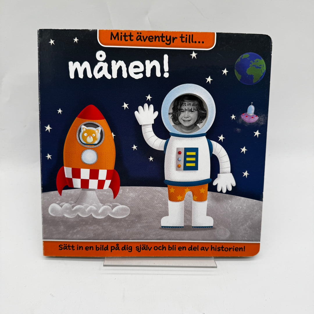 Barnbok Mitt äventyr till månen Triumf