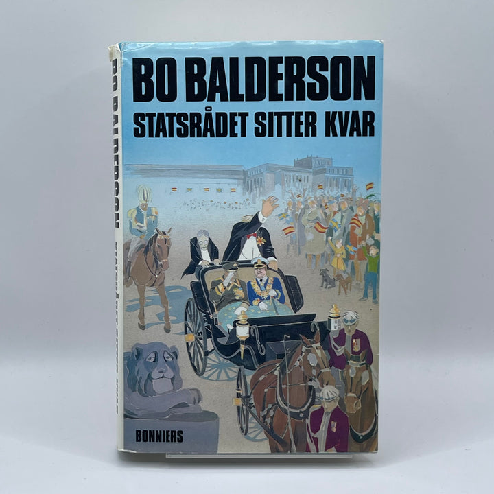 Retro klassisk thrillerbok av Bo Balderson