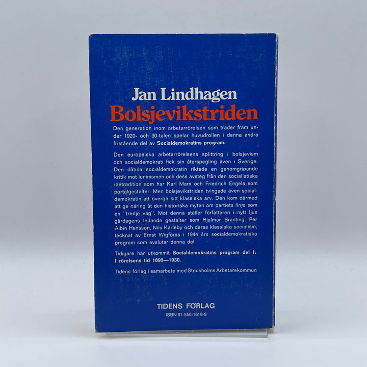 Bok Bolsjevikstriden av Jan Lindhagen