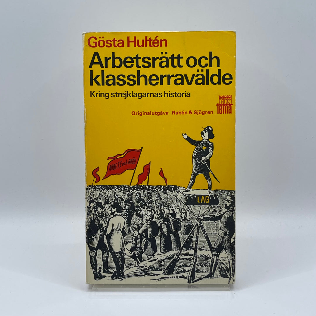 Arbetsrättsbok av Gösta Hultén, begagnad