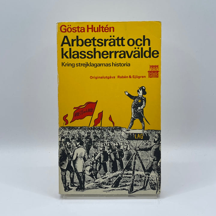 Arbetsrättsbok av Gösta Hultén, begagnad