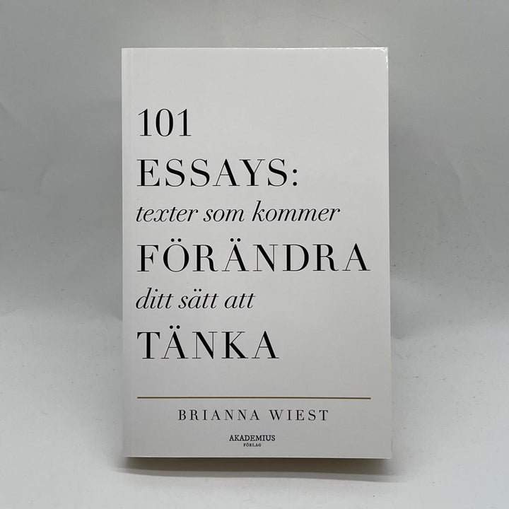"101 Essays" av Brianna Wiest, personlig utveckling