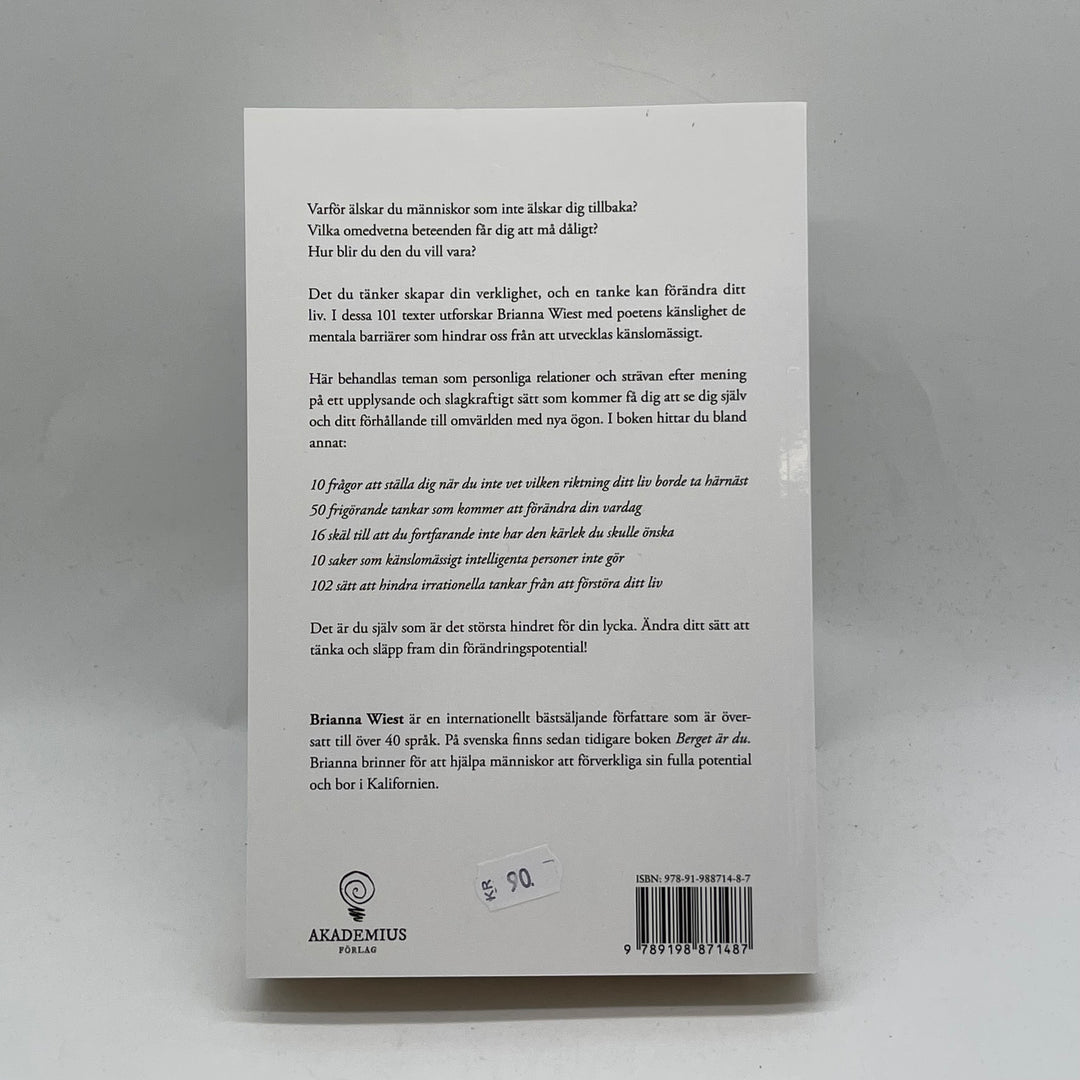 "101 Essays" av Brianna Wiest, personlig utveckling