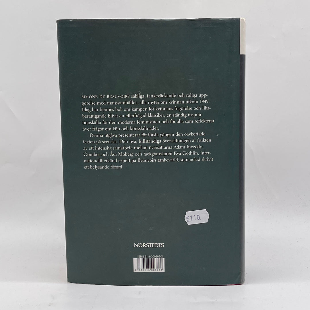 Simone de Beauvoirs "Det andra könet" bok
