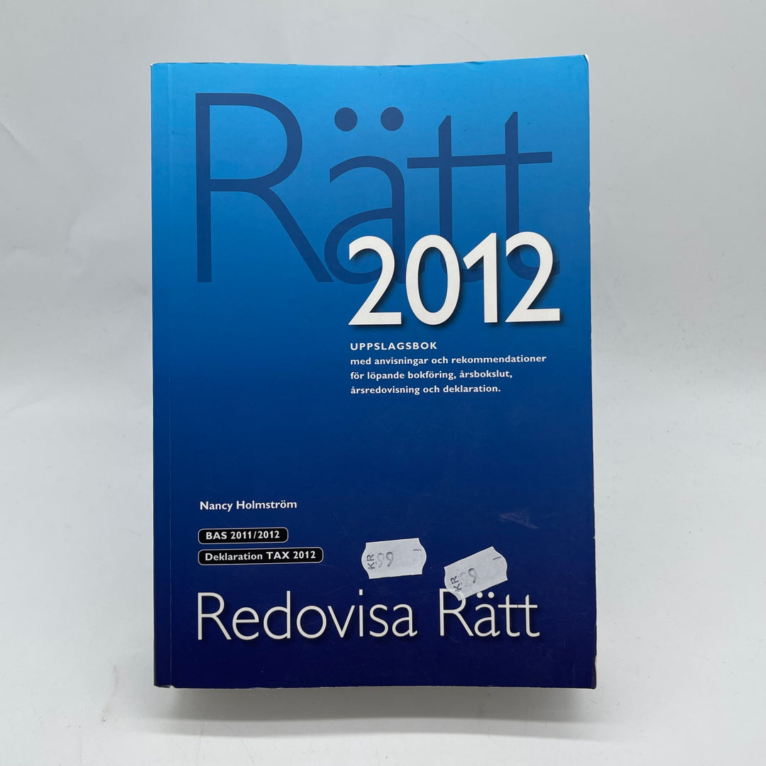 Rätt 2012 Bok av Nancy Holmström
