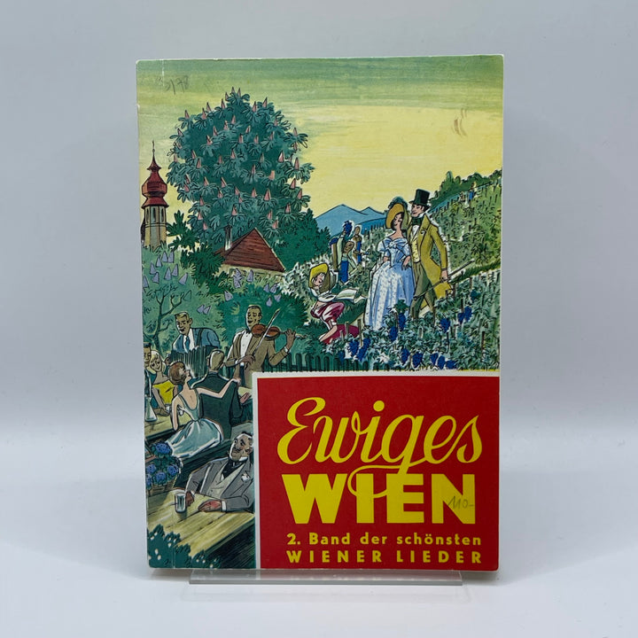 Vintagebok Ewiges Wien med Illustrationer