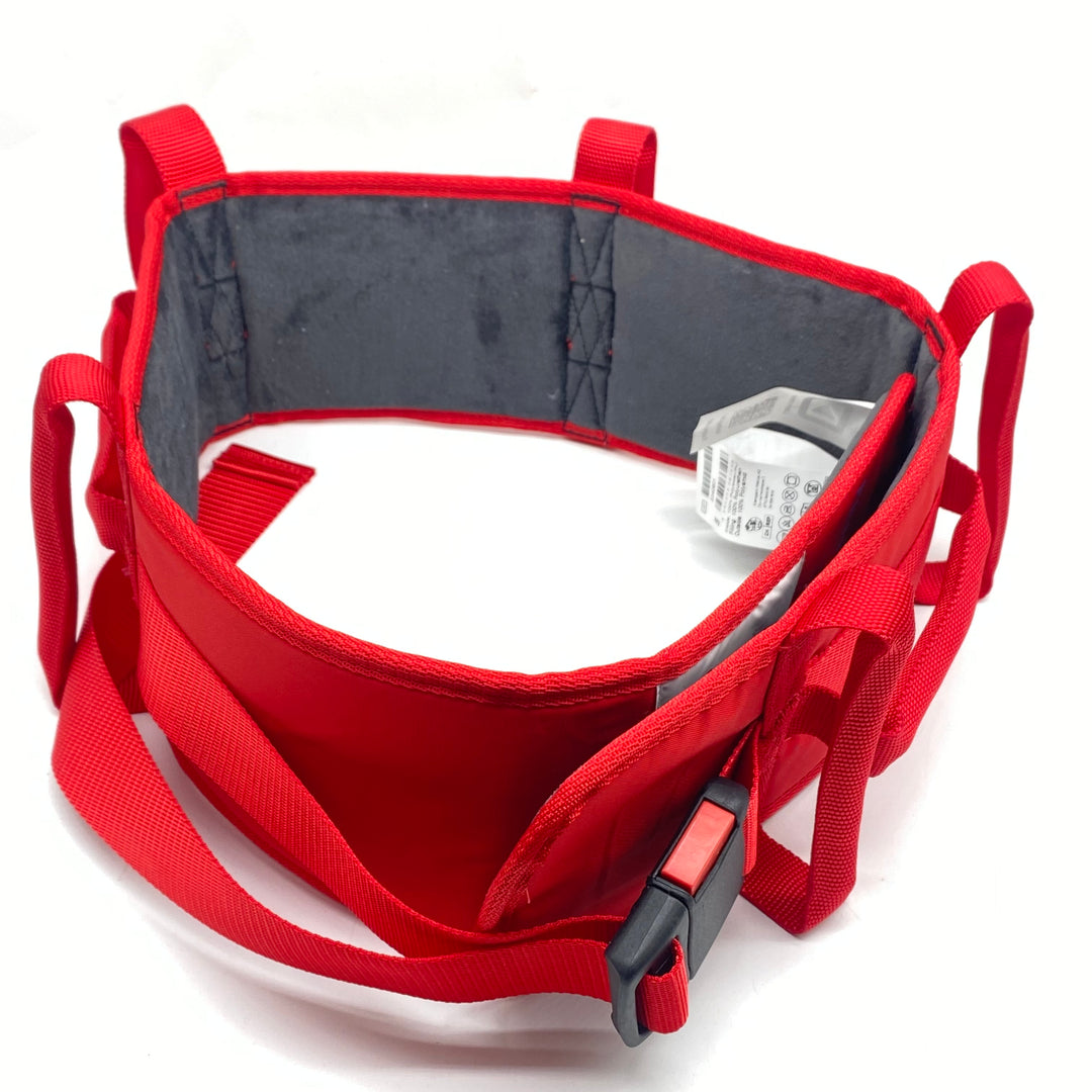 Petermann stödbälte med syntetmaterial i toppskick