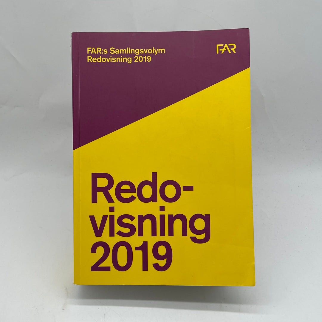 Redovisning 2019 Bok från FAR