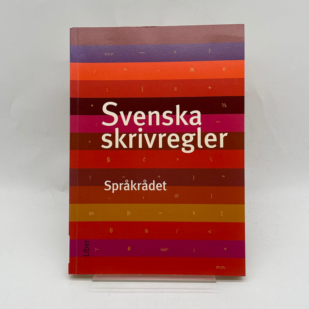 Svenska Skrivregler av Liber i gott skick