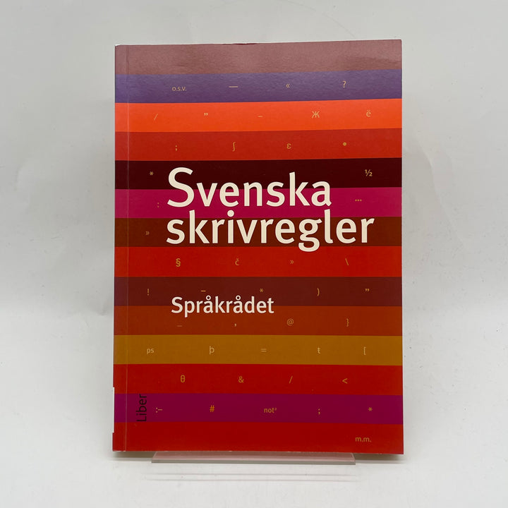 Svenska Skrivregler av Liber i gott skick