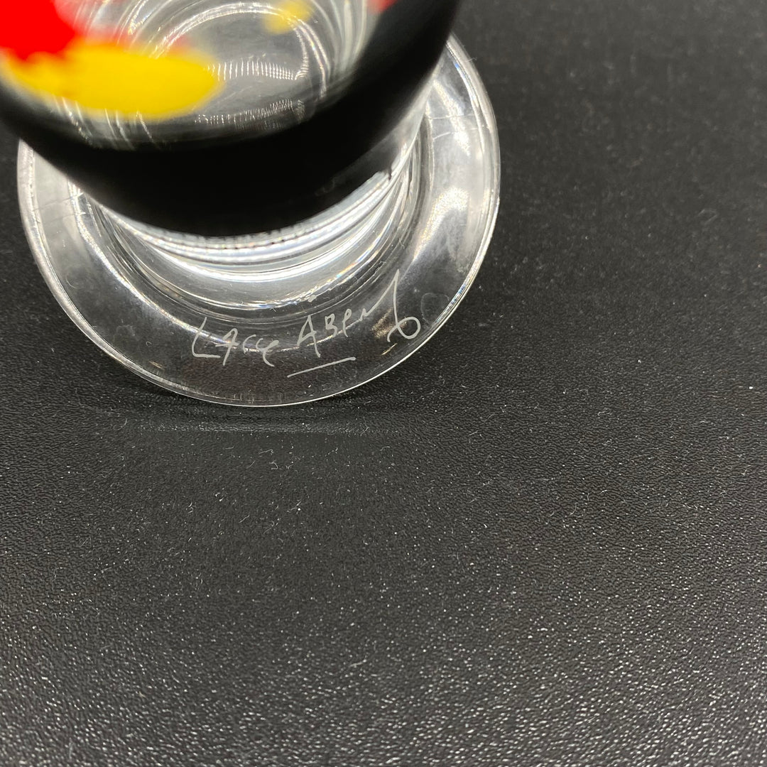 Lasse Åberg glas med kreativ design