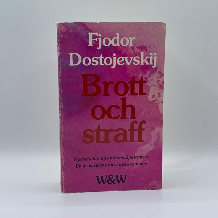 Klassisk roman Brott och straff Dostojevskij