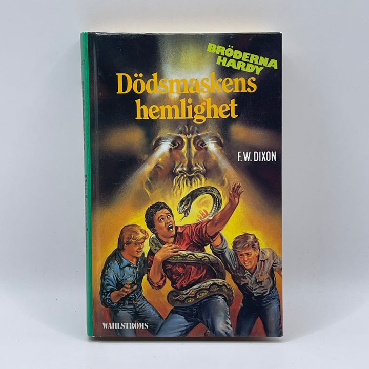 Dödsmaskens hemlighet Bröderna Hardy retrobok