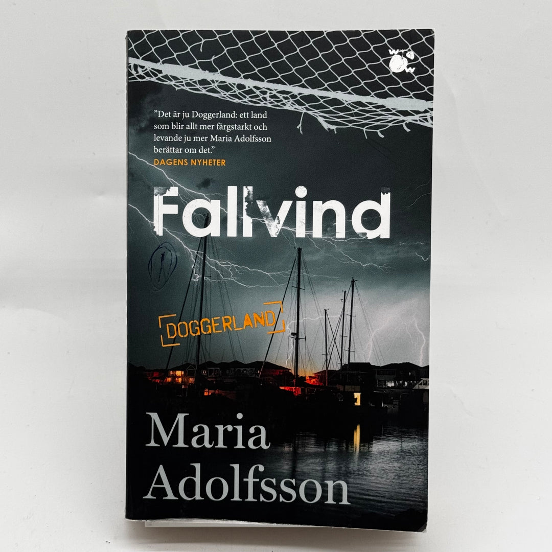 Fallvind Maria Adolfsson Kriminalroman Mycket Gott Skick