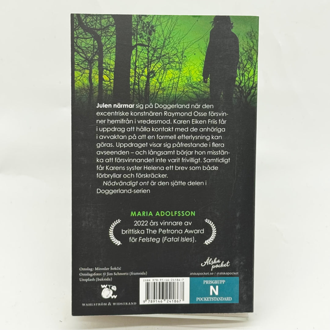 Nödvändigt ont Doggerland-serie Maria Adolfsson
