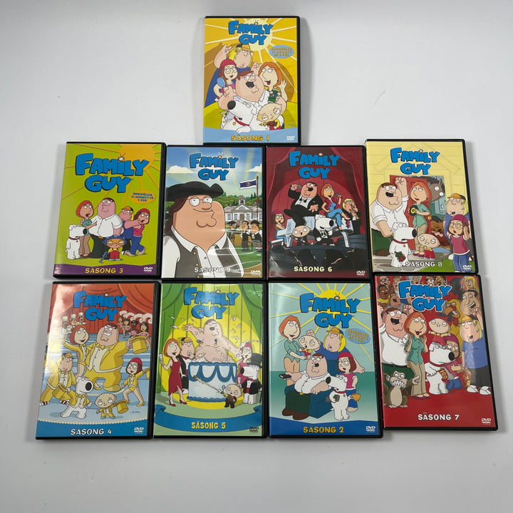 Family Guy DVD-box säsong 1-8