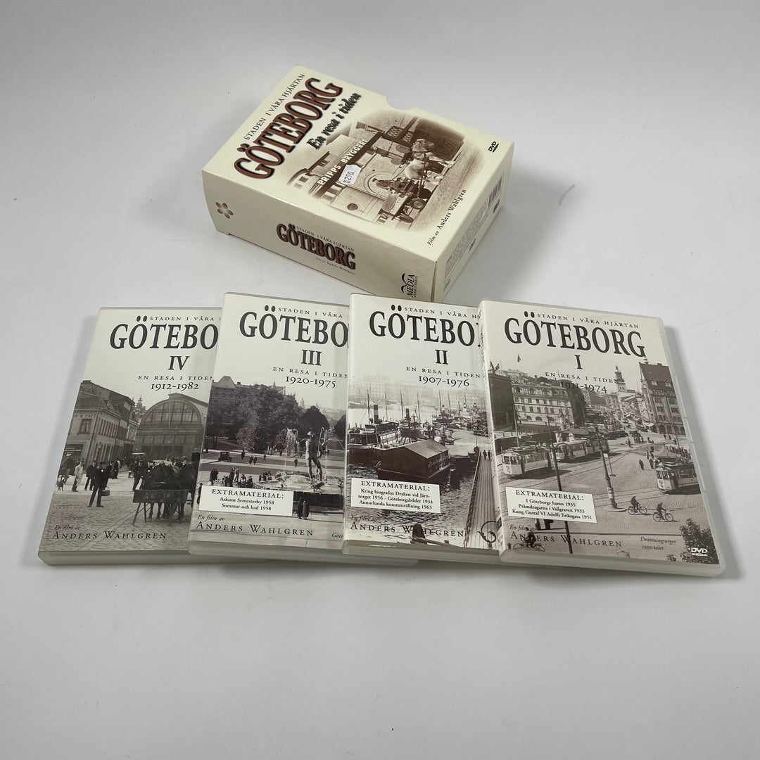 Göteborgs Historia Unik DVD-Samling Retro