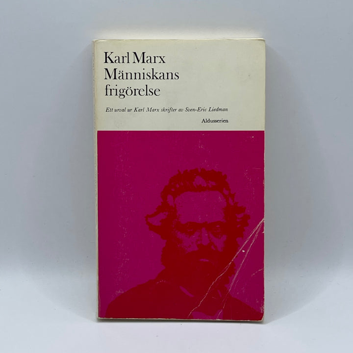 Karl Marx Människans Frigörelse Bok Retro