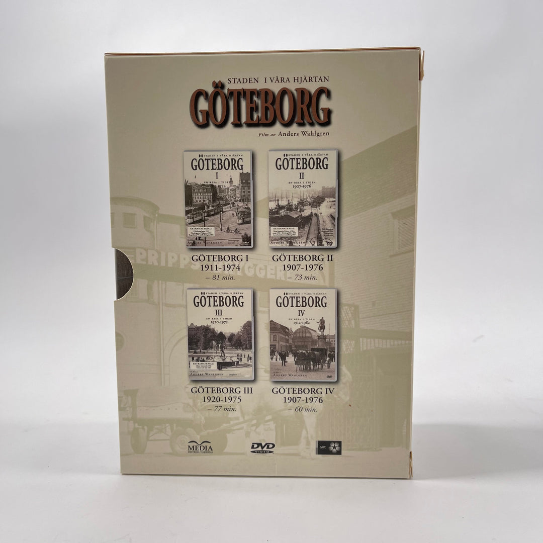 Göteborgs Historia Unik DVD-Samling Retro