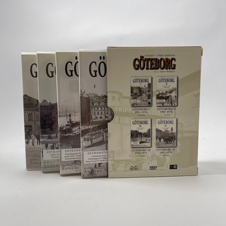 Göteborgs Historia Unik DVD-Samling Retro