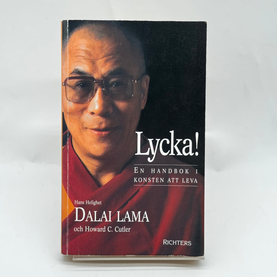 Dalai Lama Bok Lycka Pocket Begagnad Vintage