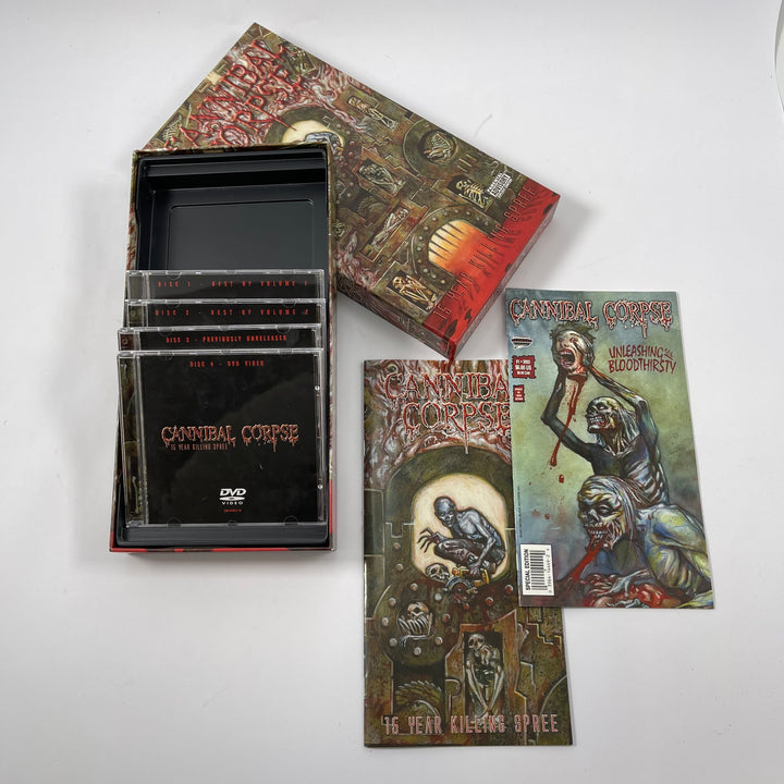 Cannibal Corpse Boxset Sällsynt Samlarobjekt
