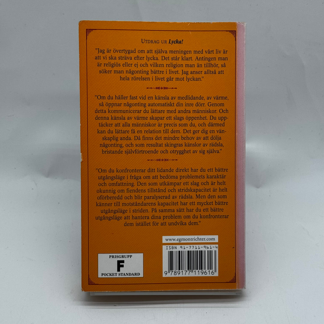 Dalai Lama Bok Lycka Pocket Begagnad Vintage