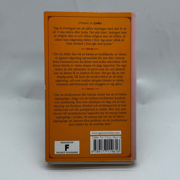 Dalai Lama Bok Lycka Pocket Begagnad Vintage