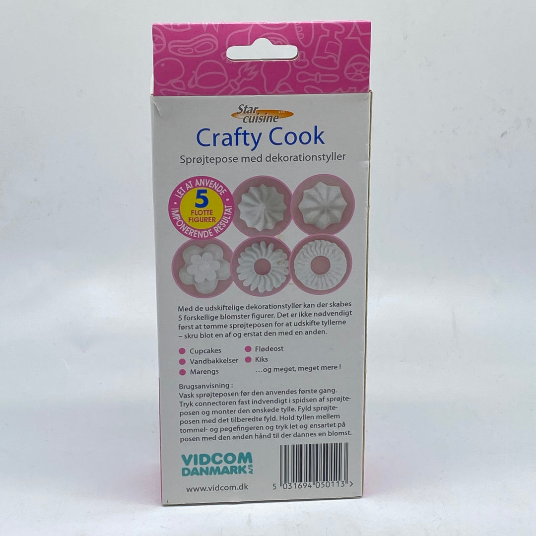 Crafty Cook Spröjtpose med Tyllar från Star Cuisine