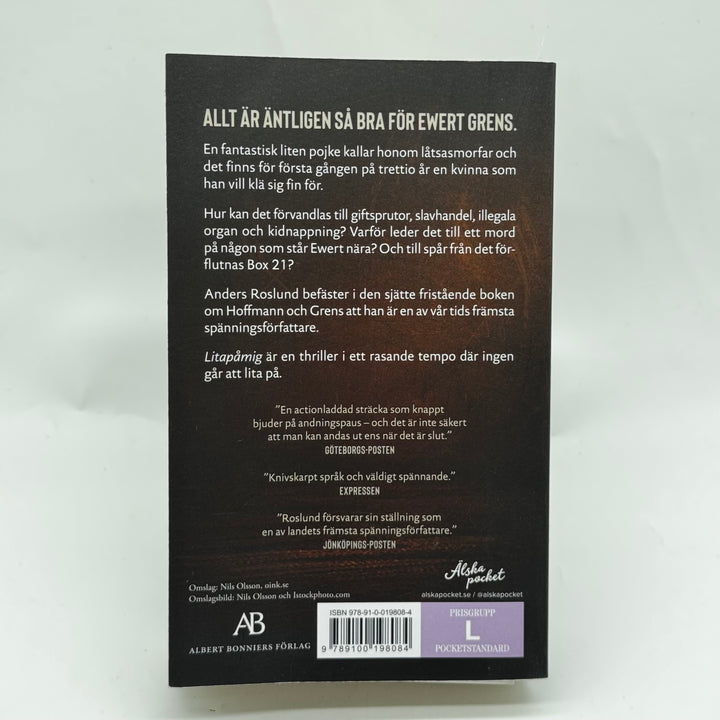 Roslund Thriller "Lita på mig" Pocketbok