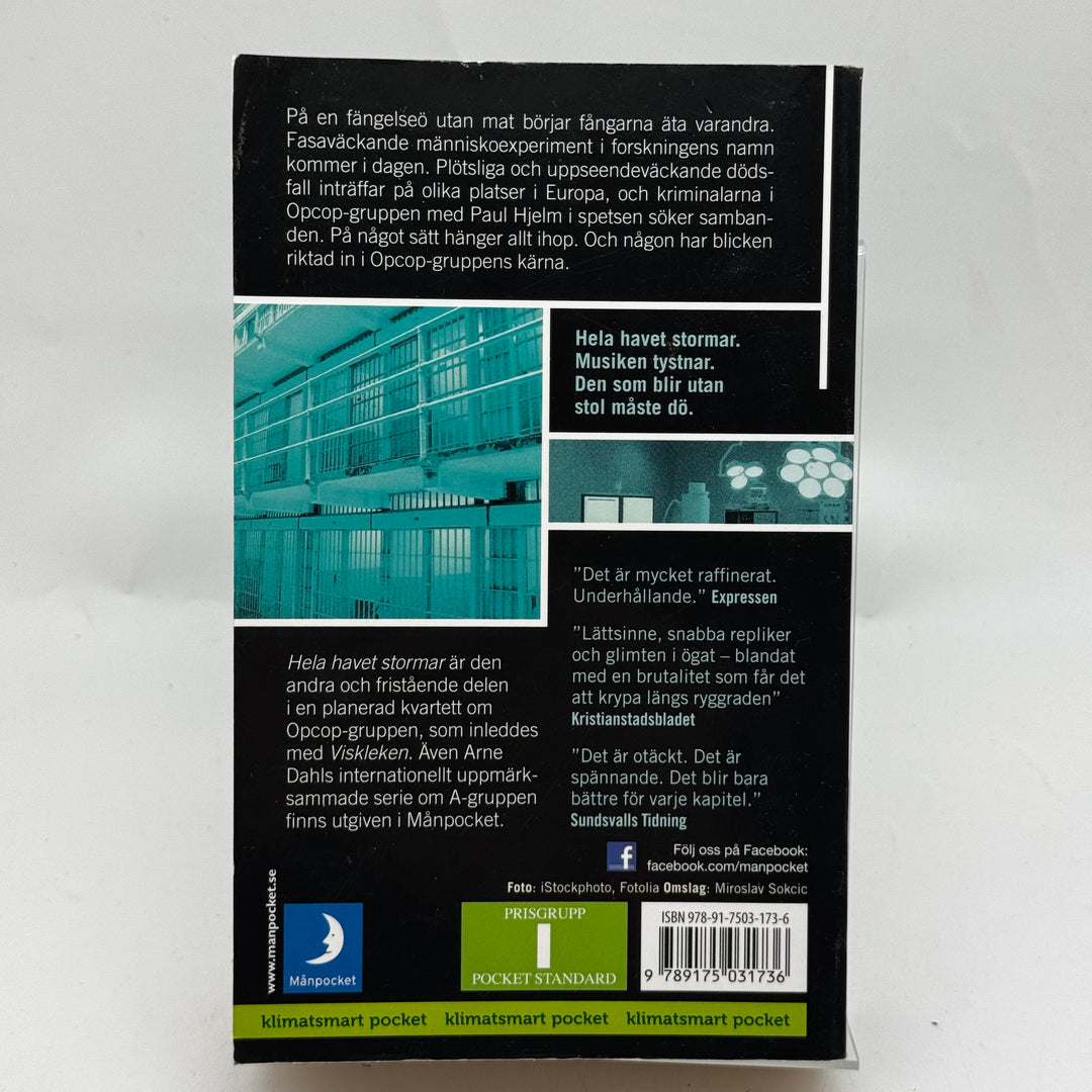 Arne Dahls spännande kriminalroman i pocketformat