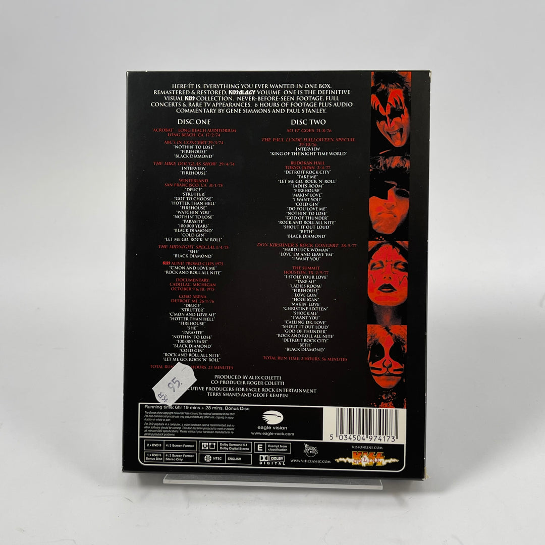 Kissology Retro DVD-samling i mycket gott skick