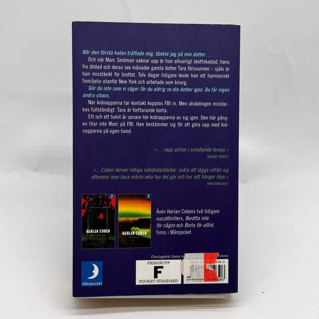 Harlan Coben-thriller "Ingen andra chans" Månpocket