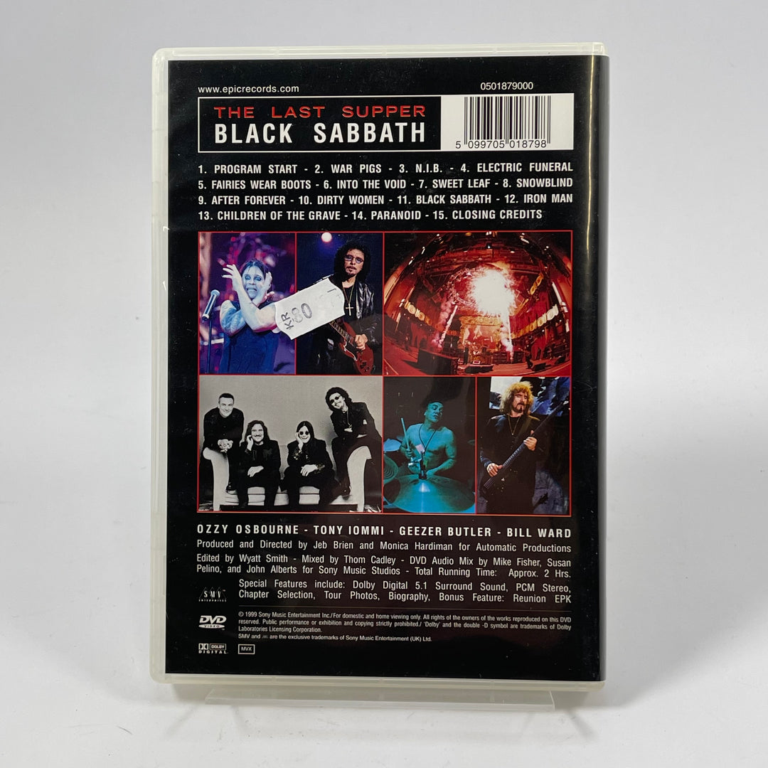 Black Sabbath Samlar-DVD The Last Supper
