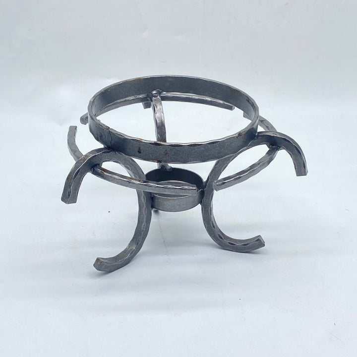 Unik retro ljusstake i smidesjärn