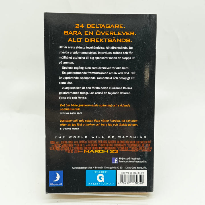 Hungerspelen Pocket Bok Månpocket Dystopisk