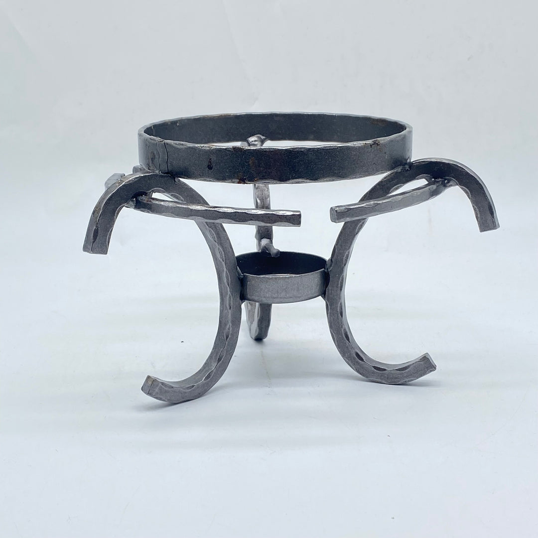 Unik retro ljusstake i smidesjärn