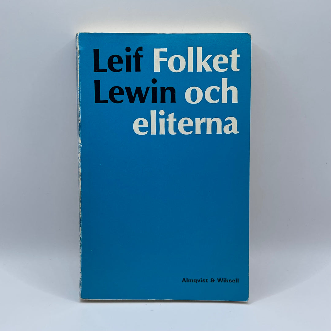 Klassisk bok Folket och Eliterna Retro