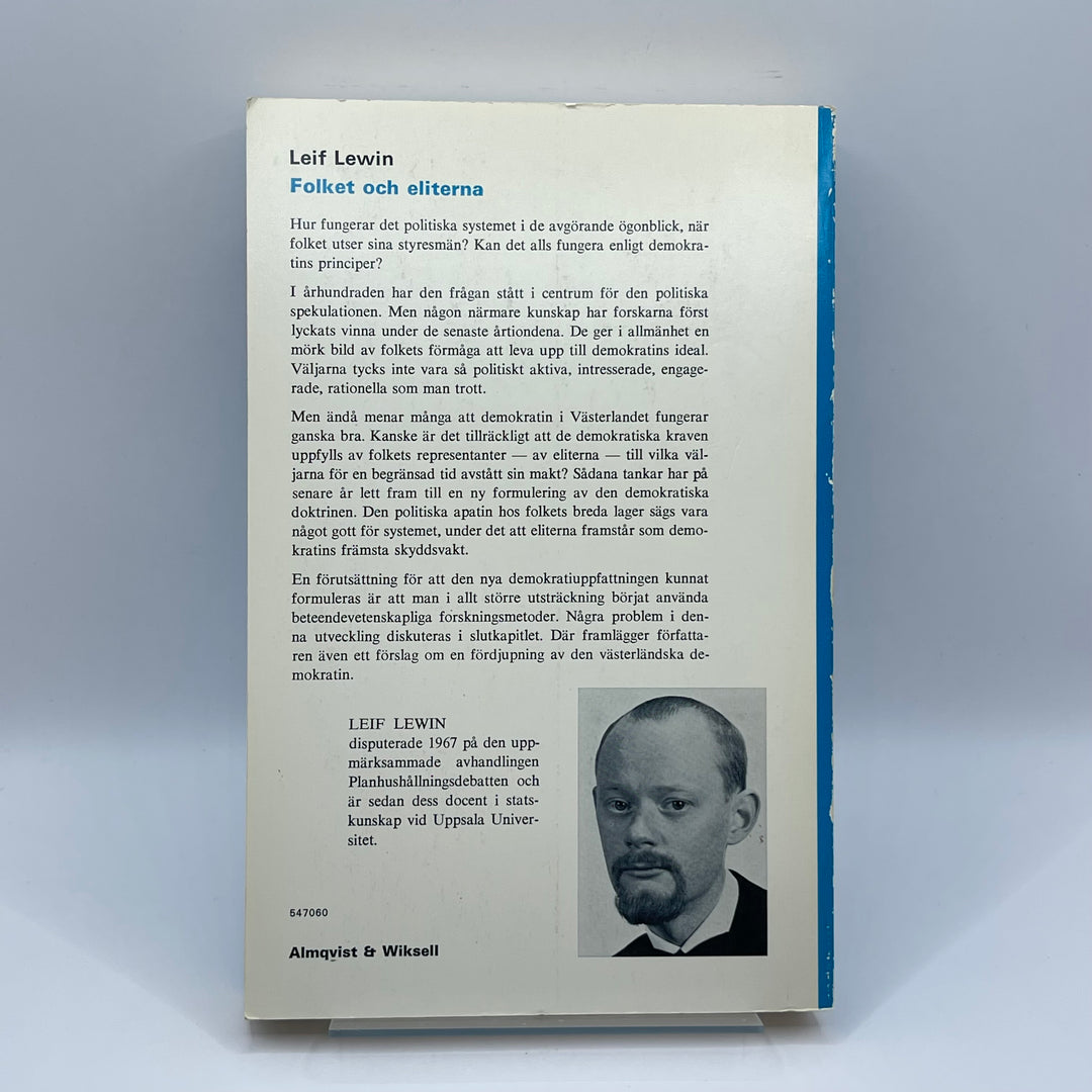 Klassisk bok Folket och Eliterna Retro