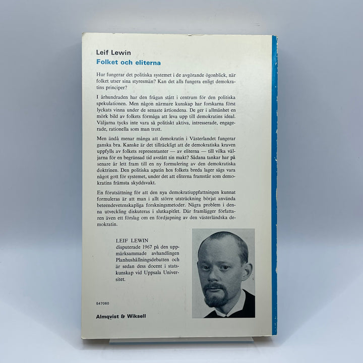 Klassisk bok Folket och Eliterna Retro